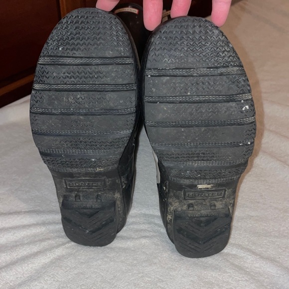 Black & White Hunter Boots - Picture 5 of 5